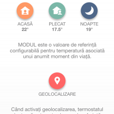 Imagine Termostat Smart Somfy . prin cablu